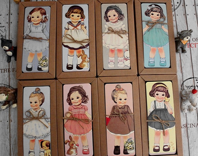 ที่คั่น set Little ladies แถมเมื่อสั่งหนังสือ2000฿ ขี้นไป