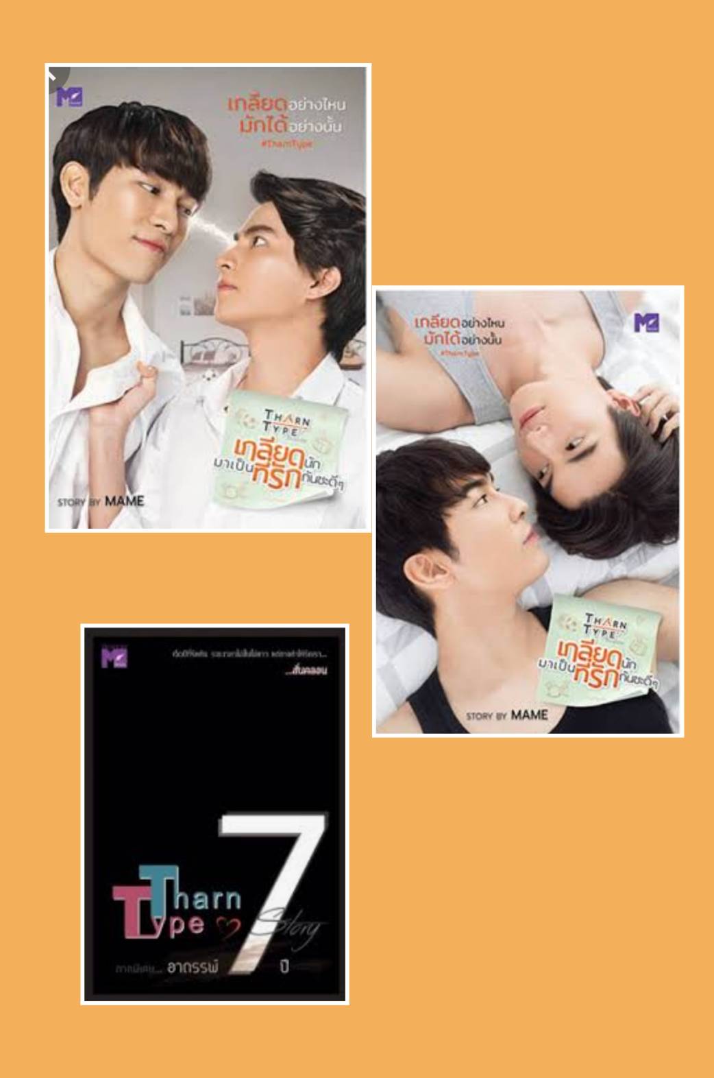 THARNTYPE STORY เกลียดนักมาเป็นที่รักกันซะดีๆ 2 เล่มจบ (ปกใหม่) + THARNTYPE ภาคพิเศษ..อาถรรพ์ 7 ปี / MAME (สนพ.MAME) / ใหม่